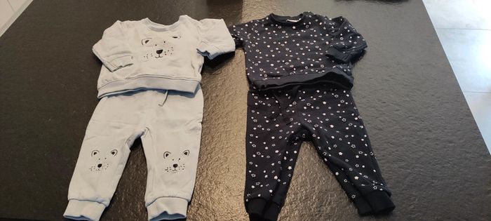 Lot deux ensembles bébé mixte Name IT 4-6mois 68cm