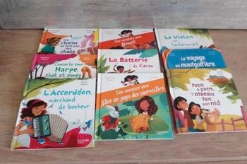 Lot de 9 livres enfants à/p de.3 ans..