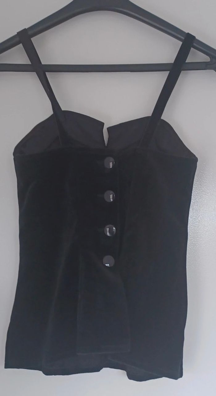 Bustier en velours - photo numéro 2