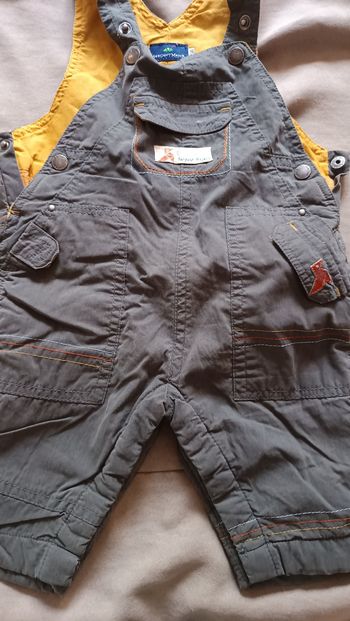 Salopette sergent épais