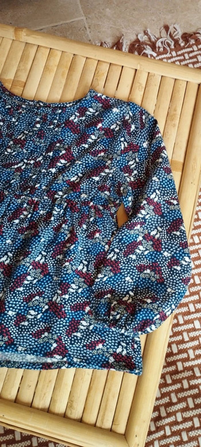 Blouse fille 5 ans essentiel U - photo numéro 2