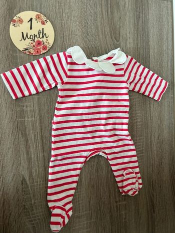 Dors bien rayé mi saison - Jacadi - 1  mois