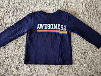 Tee-shirt taille 3-4 ans/104cm longues manches