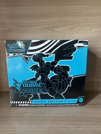 Pokémon ETB 10.5 foudre noire