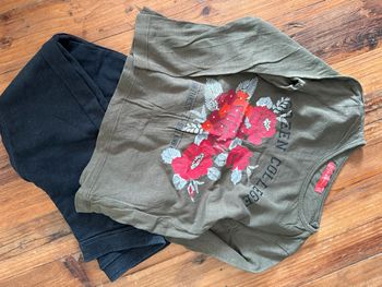 Ensemble legging + tee-shirt