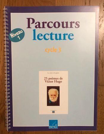 Parcours Lecture Cycle 3 - 25 poèmes de Victor Hugo - SED