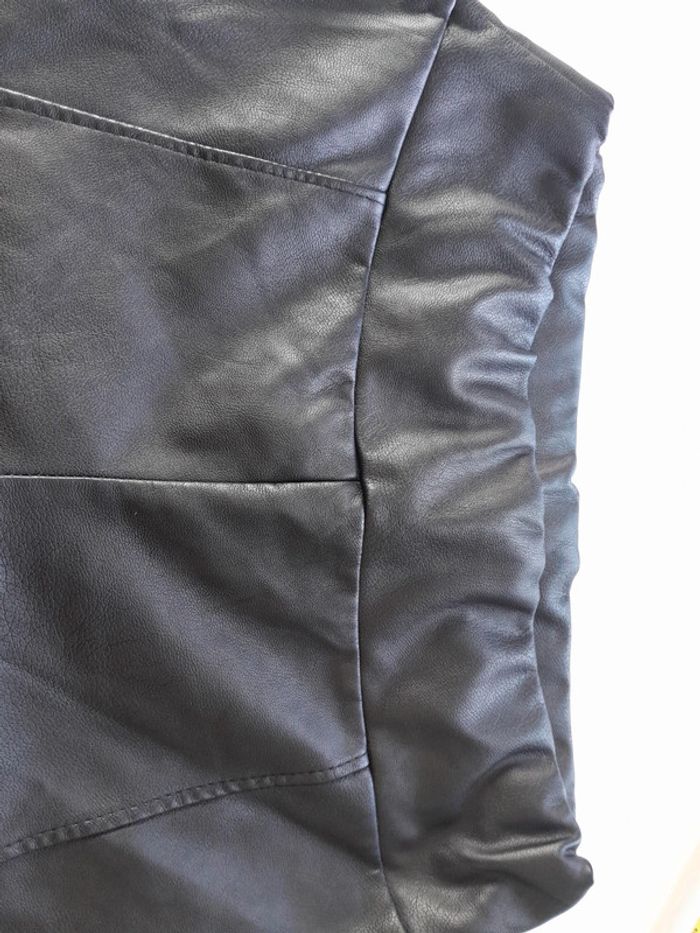 Leggings simili cuir made in italy taille xs ou s - photo numéro 4