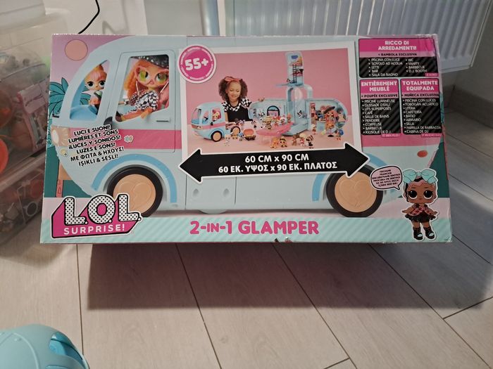 Lol surprise 2en1 glamper camping car