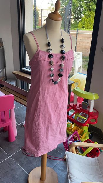 Robe rose comptoir des cotonniers