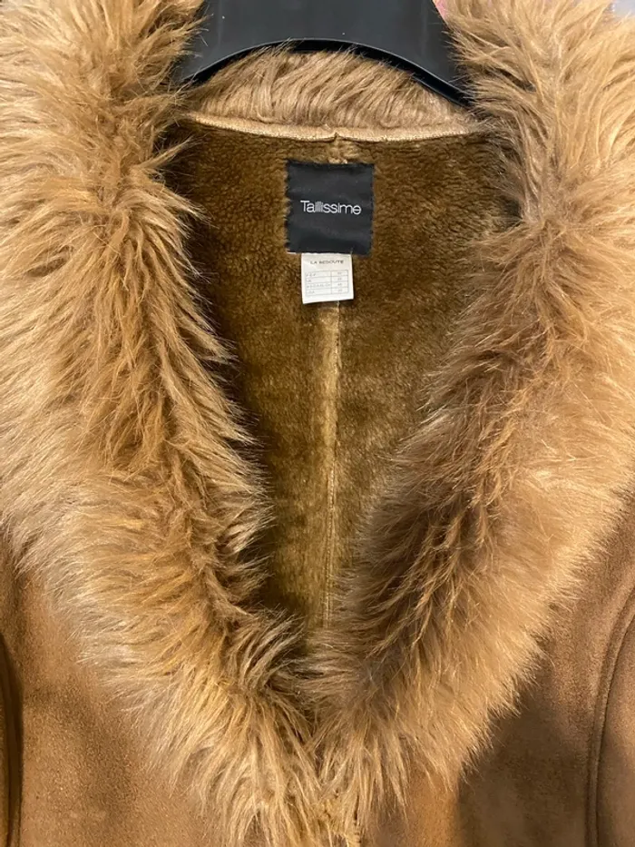 superbe manteau veste longue Taillissime La Redoute taille 50 - photo numéro 3