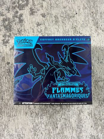 Pokémon ETB Coffret Dresseur D’élite ME2 Flammes Fantasmagoriques