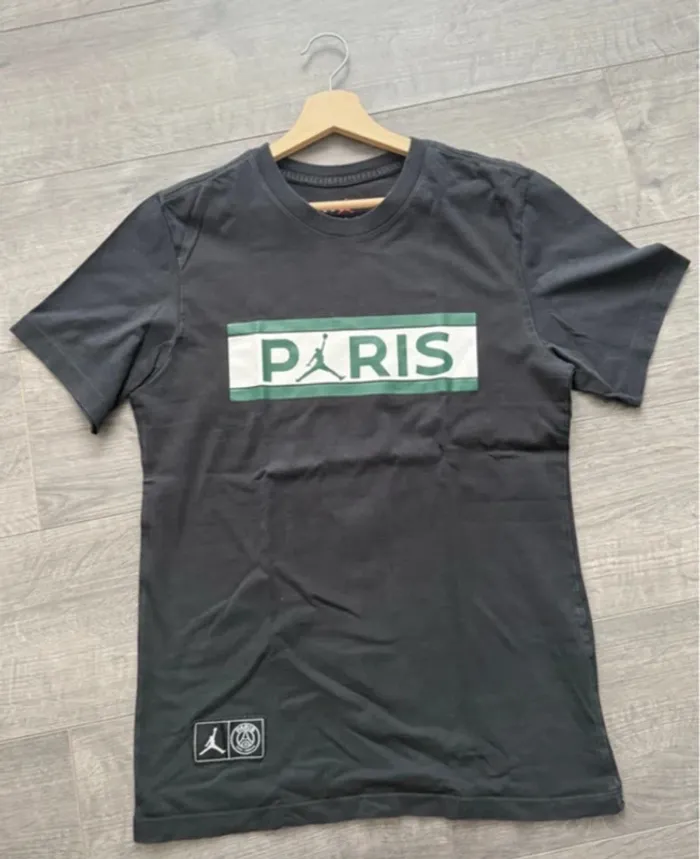 T-shirt noir Jordan X Paris homme S ou 36 - photo numéro 3