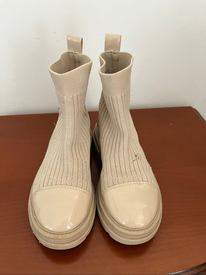 Bottines Beiges Pour Filles taille 29 - photo numéro 2