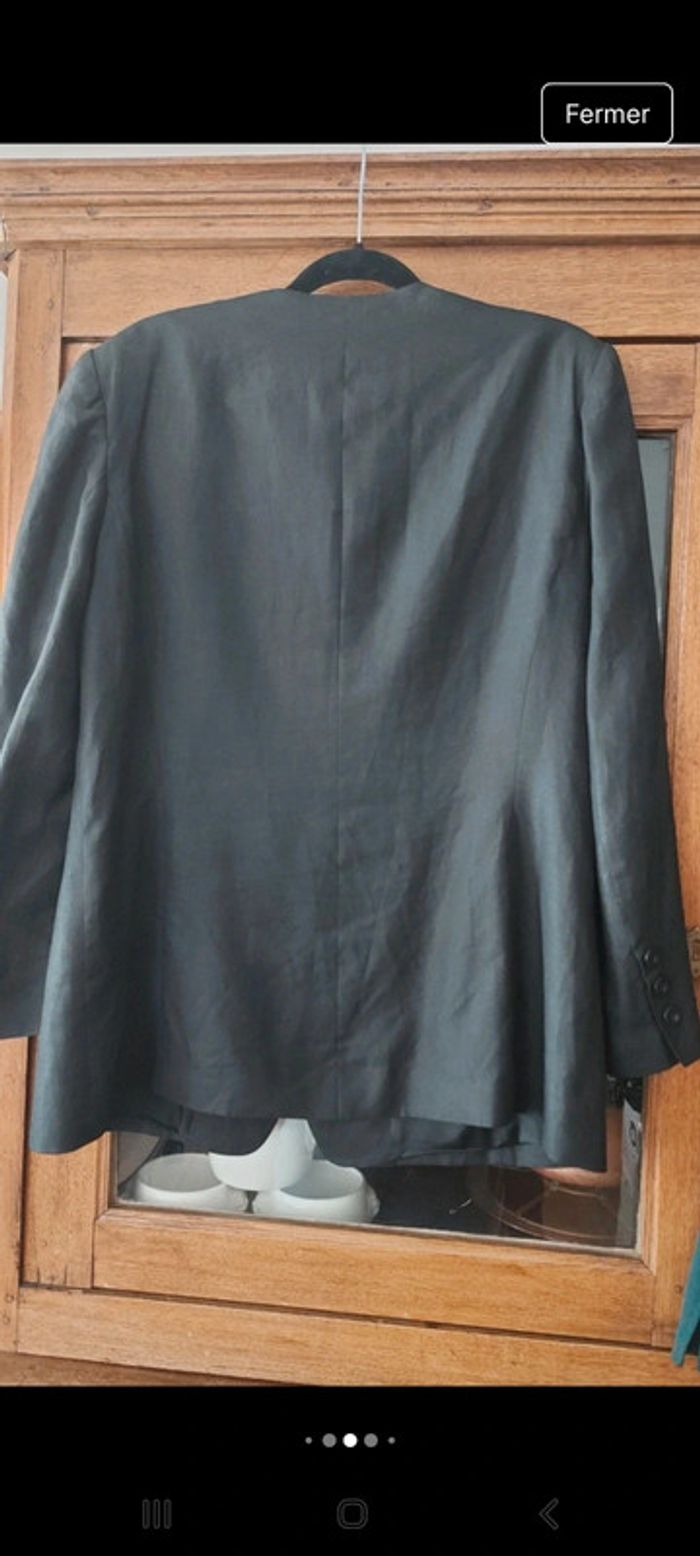 Blazer Synonyme de Georges Rech t 46 en lin - photo numéro 4