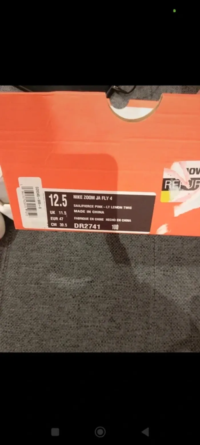 Chaussures de course Nike Zoom JA fly taille 47 - photo numéro 8