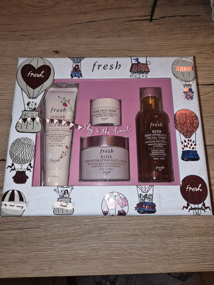 Coffret rose deep hydratation Fresh