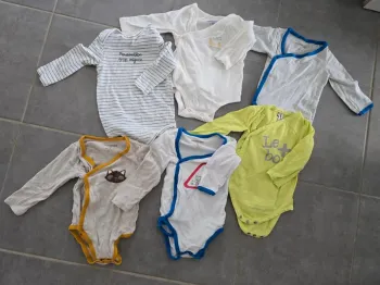 Lot de 3 bodies manches longues