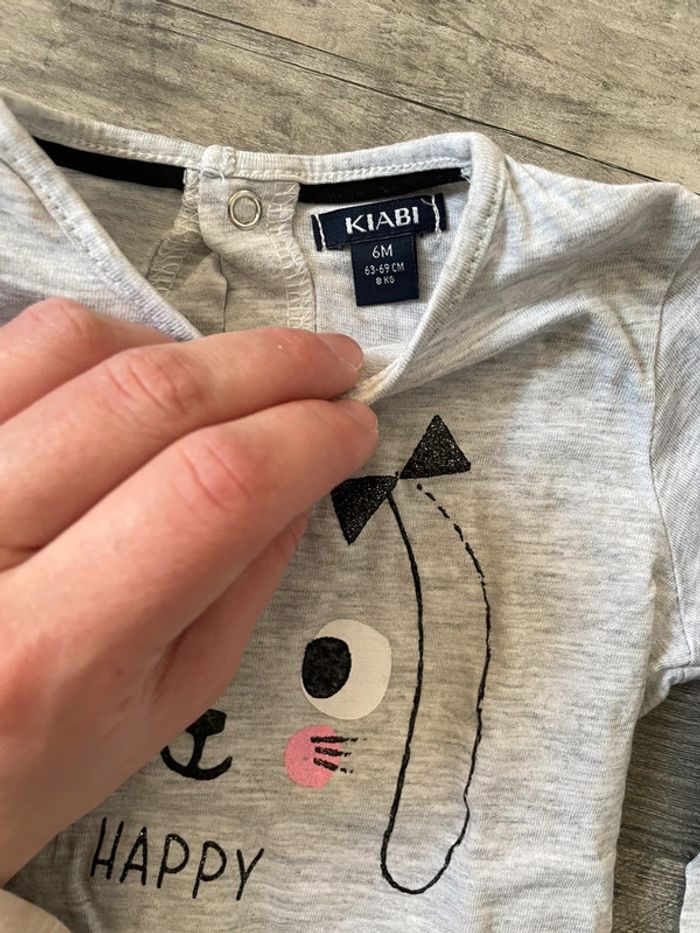 T shirt manche longue Kiabi - photo numéro 2