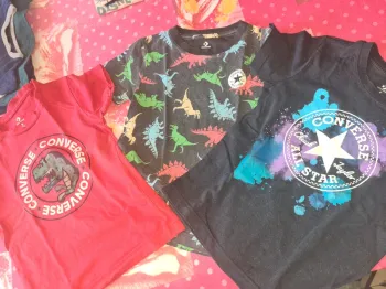 Lot de 3 tee-shirt converse 5 ans