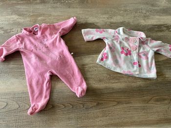 Lot bébé fille 3 mois pyjama veste blouson