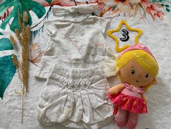 Ensemble bébé fille 3 mois