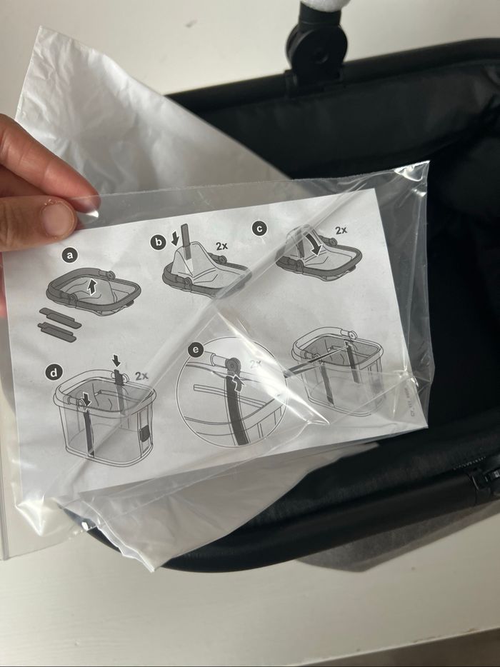 Panier shopping poussette Cybex – Neuf jamais utilisé - photo numéro 7
