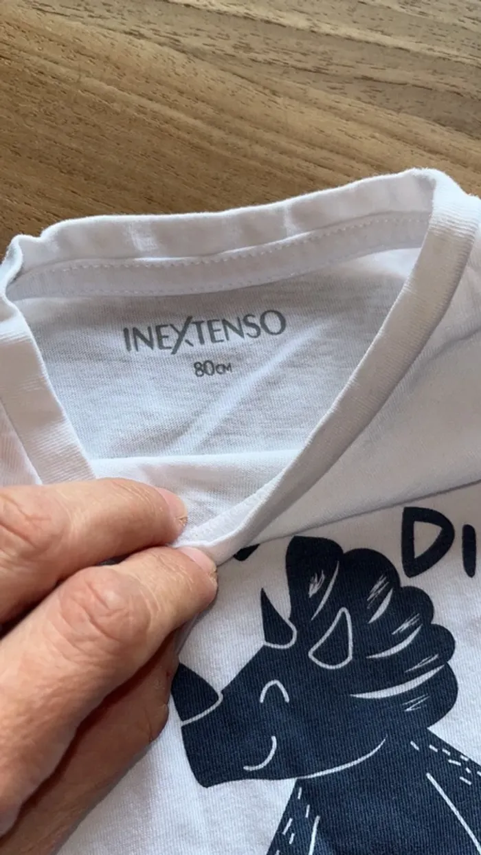 Ensemble short 12 moi/ tee-shirts inextenso 12 mois - photo numéro 6