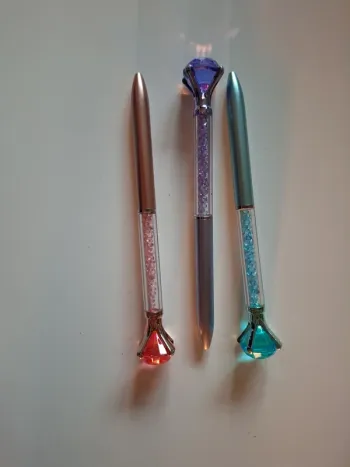 Stylos fantaisie diamant