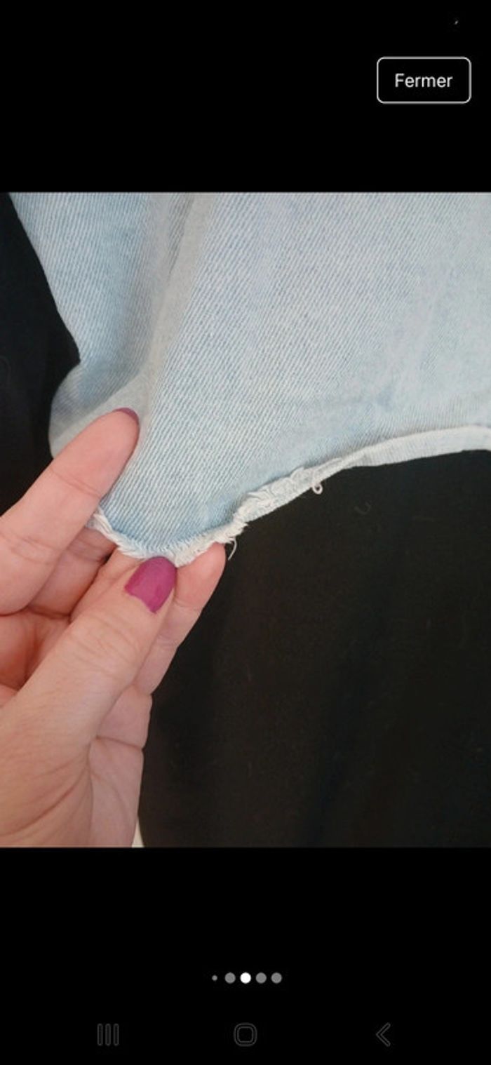 Robe avec boléro jeans - photo numéro 5