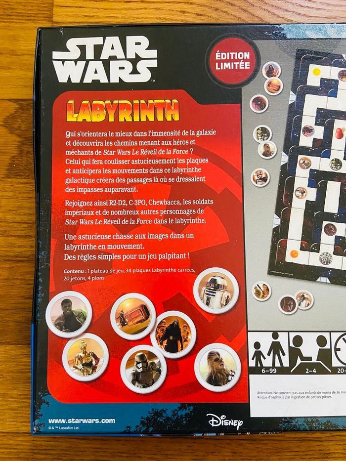 Jeu Labyrinth Star Ward Édition Limitée - photo numéro 3