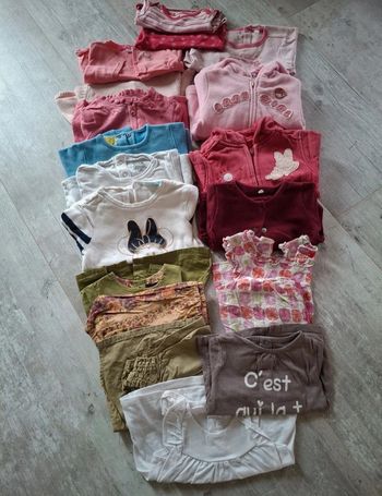 Superbe lot fille 6 mois 19 pièces