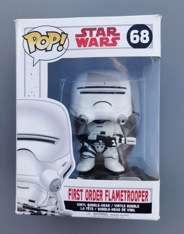 Pop Games Star Wars : 68 First Order Flamtrooper