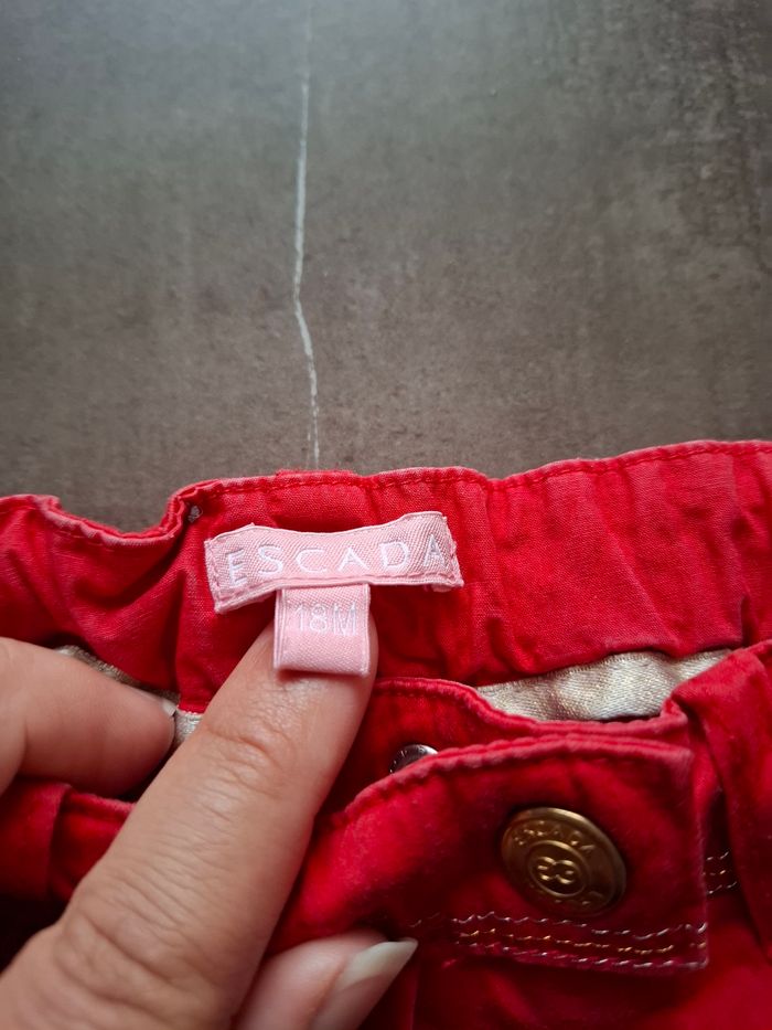 Short rouge - photo numéro 3