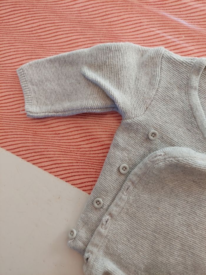 Gilet brassiere 1mois kiabi - photo numéro 4