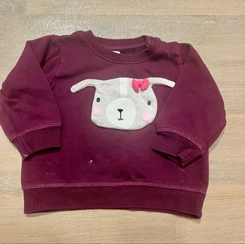 Sweat bordeaux h&m