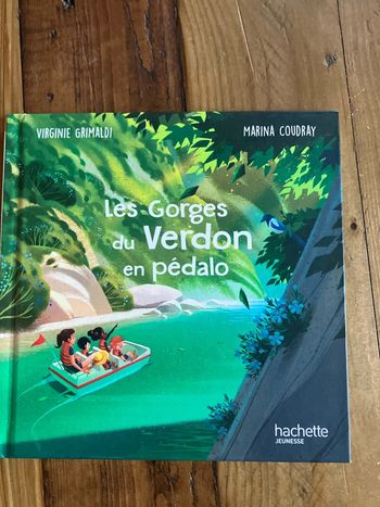 Livre les gorges du Verdun en pédalo