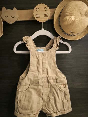 Salopette short
