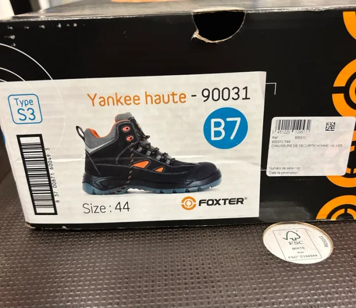 chaussures de sécurité