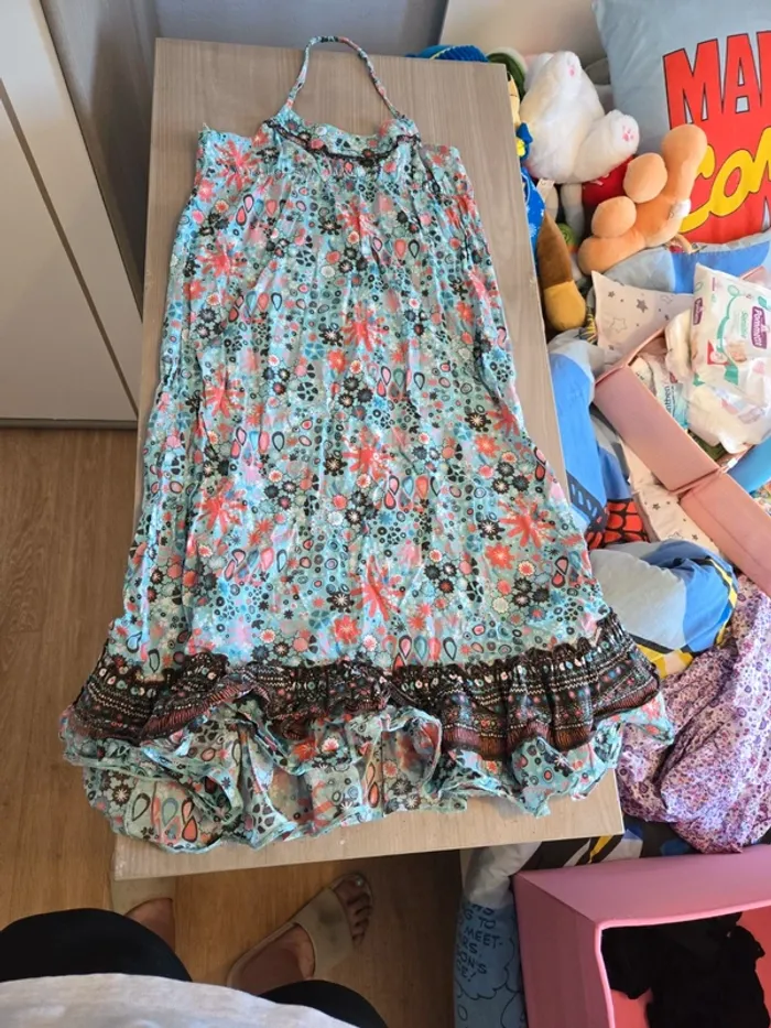 Robe longue fille taille 8 ans - photo numéro 2