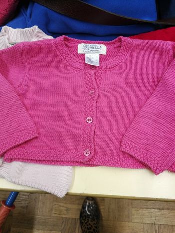 1 gilet bonpoint 1 gilet tape à l'oeil