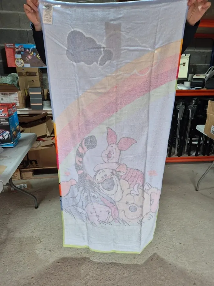 🌈🐻 Serviette de palge Winnie l'ourson🐻🌈 - photo numéro 4