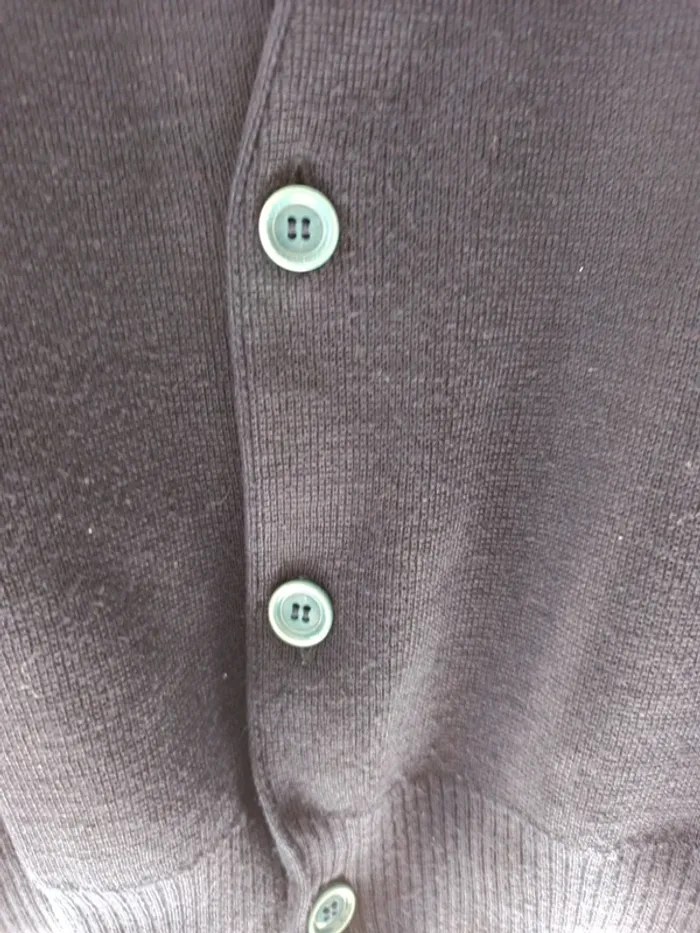 Gilet cardigan sans manches Jean Dessès Paris t.M/L - photo numéro 4