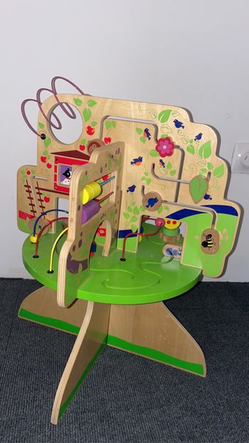 Arbre en bois activité enfant neuf