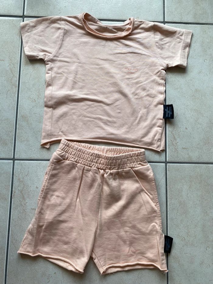 Ensemble short t-shirt 18/24 mois - photo numéro 3