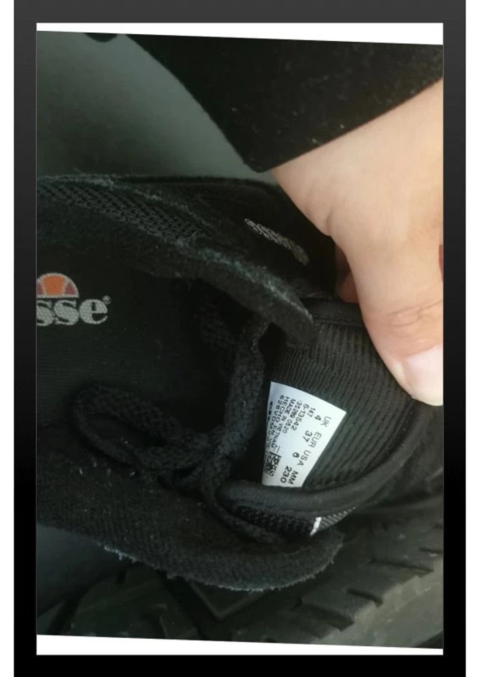 Basket noir Ellesse femme - photo numéro 7