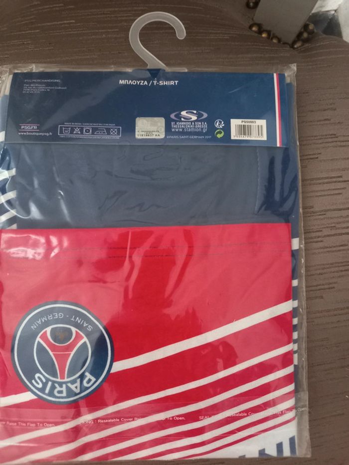 Tee-shirt psg - photo numéro 3