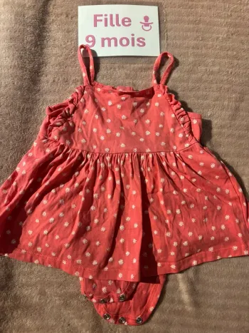 Robe body 9 mois