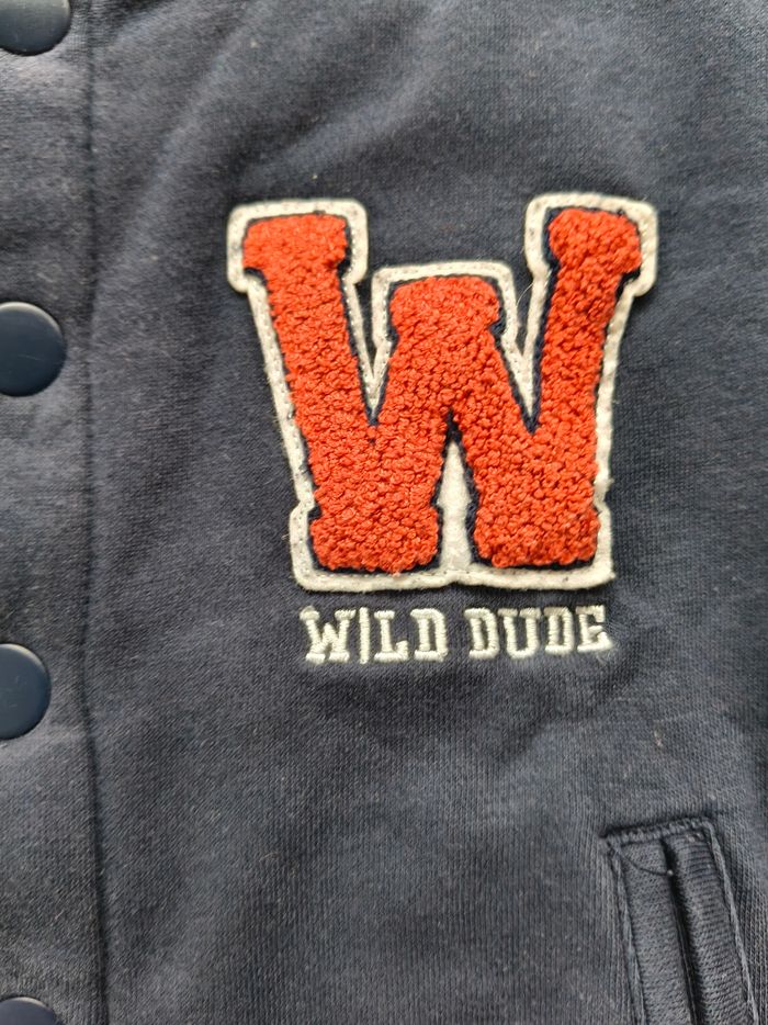 Gilet pressions garçon C&A bleu marine Wild 104 cm - photo numéro 2