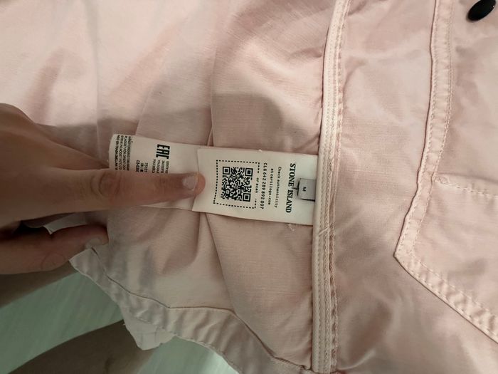 VESTE STONE ISLAND Authentique Rose Taille M-L - photo numéro 4