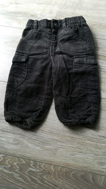 Pantalon velours 12 mois
